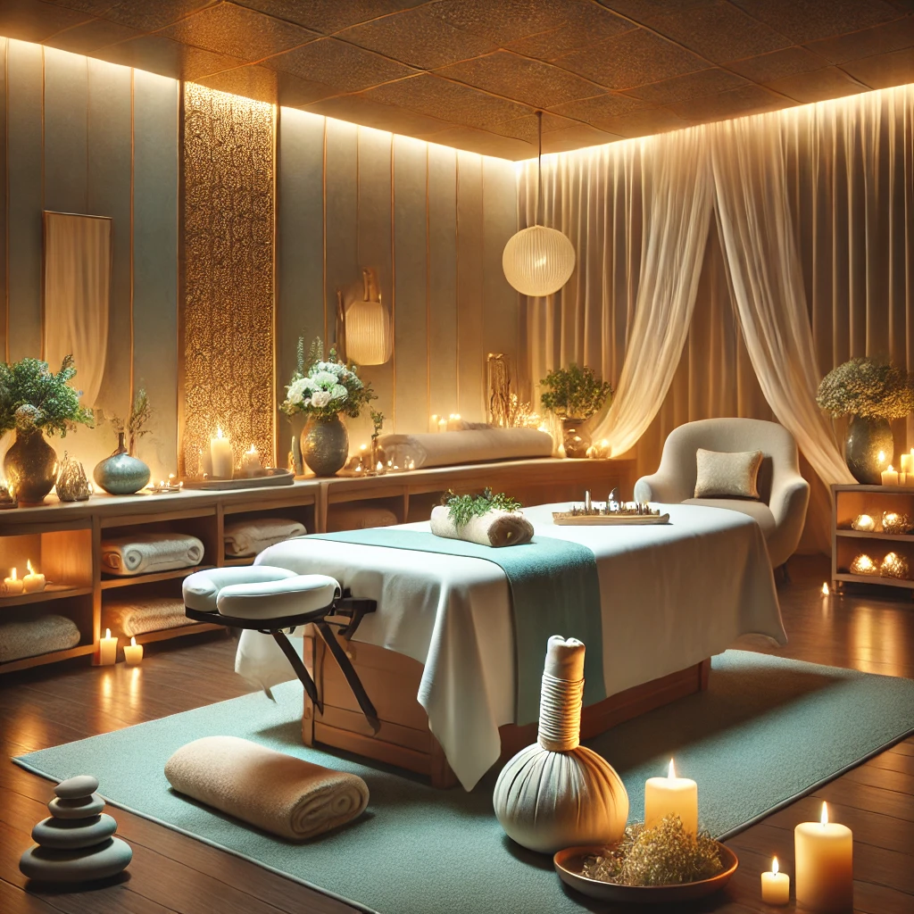 İstanbul Pendik Elegance Plus Spa'da Sultan masajı ile rahatlayan kadın.