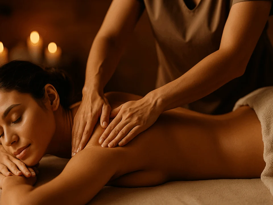 Bu görsel, Pendik’te bulunan Elegance Plus Spa & Wellness’ta uygulanan medikal masaj hizmetini yansıtmaktadır. Kas ve eklem ağrılarına yönelik yapılan bu uzman uygulama, hem sağlık hem rahatlama amaçlı tercih edilmektedir. Sıcak ve huzurlu spa ortamı, terapistin profesyonel dokunuşuyla birleşerek hem fiziksel hem zihinsel rahatlık sağlar.